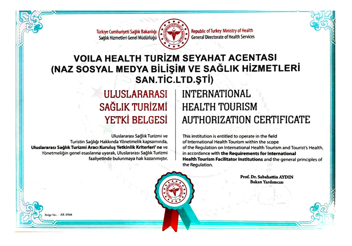 Anasayfa - Voila Health Tourism Form